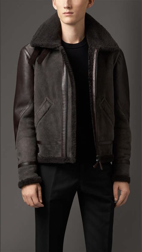 burberry aviator jacket flickr|Burberry shearling jacket men's.